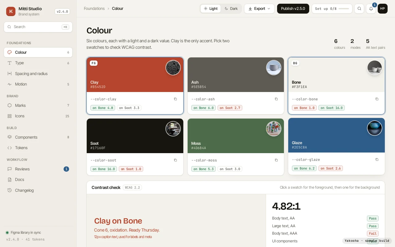 Screenshot of Mitti Studio on a desktop
